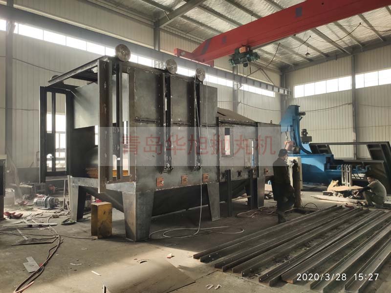 輥道通過式拋丸機(jī)主室已 輥道通過式拋丸機(jī)主室已