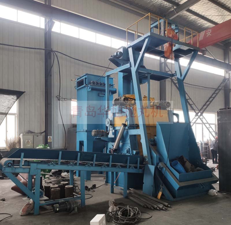 Q3220履帶式拋丸機(jī)試機(jī)完畢 Q3220履帶式拋丸機(jī)試機(jī)完畢