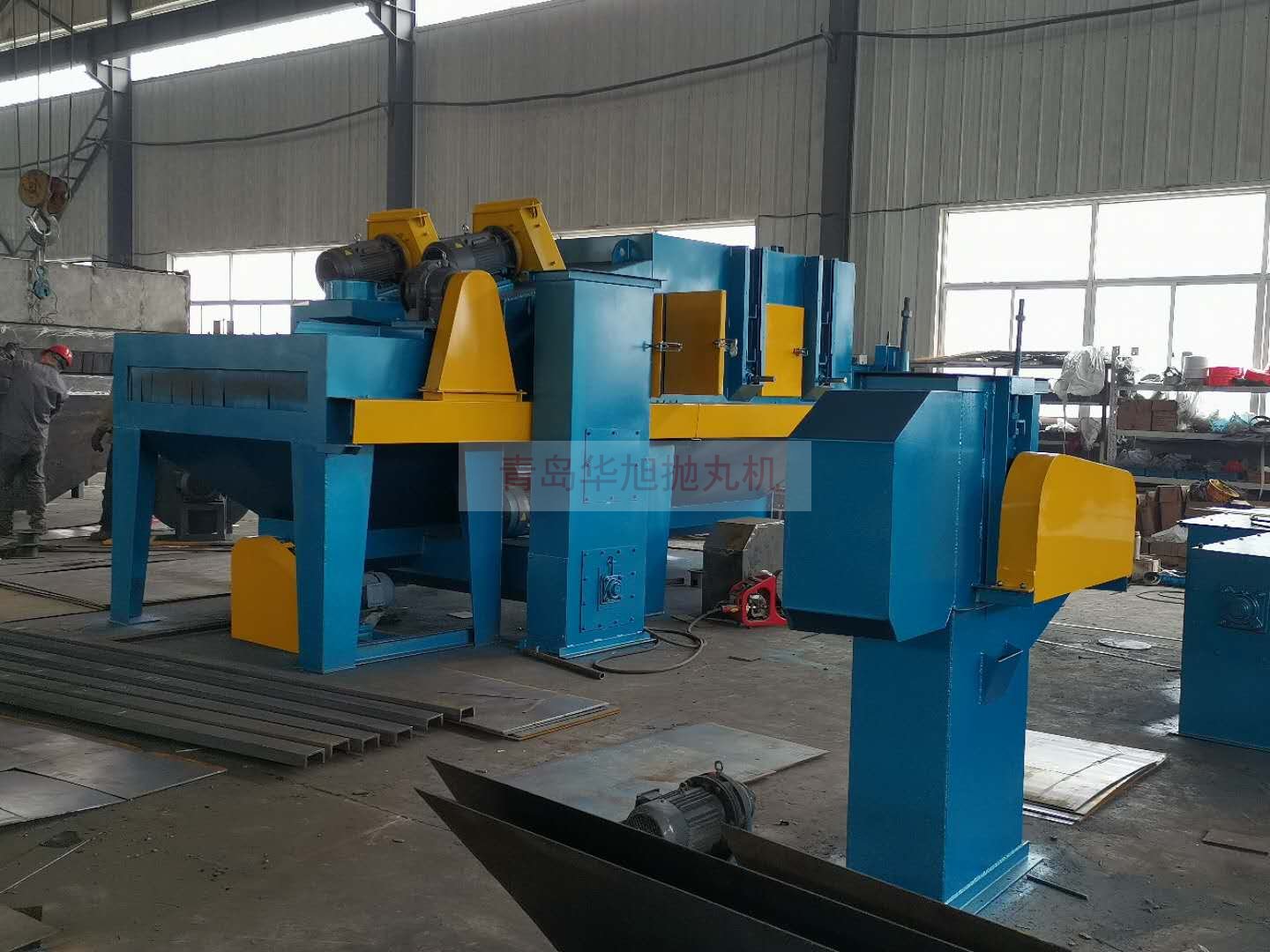 鋼板拋丸清理機